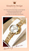 OLEVS Luxury Top Brand Women's Watches Elegant Fashion Gold Watch for Women Original Simple Quartz Waterproof Wristwatch Ladies